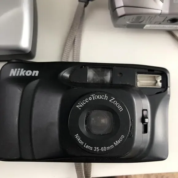 Untested Lot Of 7 Cameras /5 Digital/ 2 Film- AS IS - For Parts Or Repair P13 - Picture 8 of 8